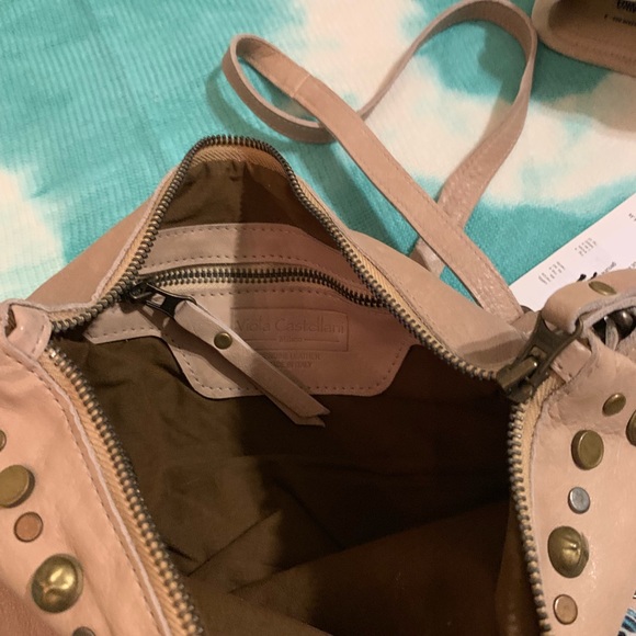 VIOLA CASTELLANI STUDDED LEATHER CROSSBODY - Picture 8 of 12